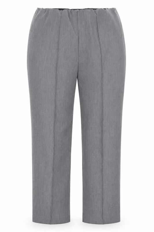 Womens UK Size 14 Bonmarché Regular Fit  Grey Trousers