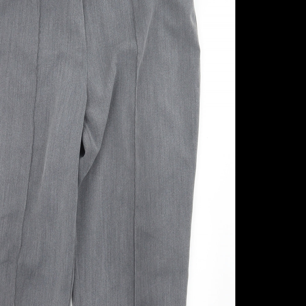 Bonmarché Womens Grey   Trousers  Size 14 L26.5 in