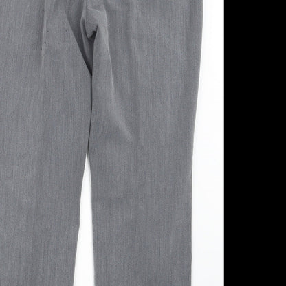 Bonmarché Womens Grey   Trousers  Size 14 L26.5 in