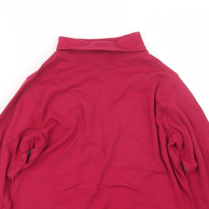 Womens UK Size 12 Preworn Pink Pullover Jumper