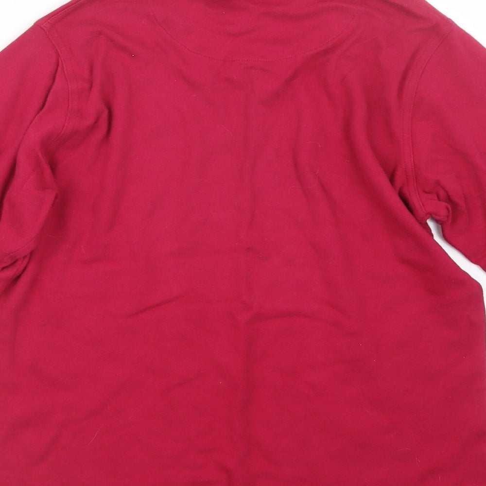Womens UK Size 12 Preworn Pink Pullover Jumper