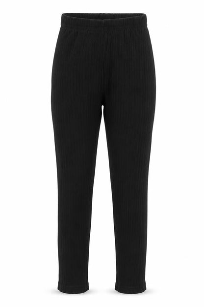 SHEIN Girls Black   Carrot Trousers Size 9 Years