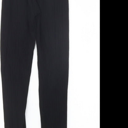 SheIn Girls Black   Carrot Trousers Size 9 Years