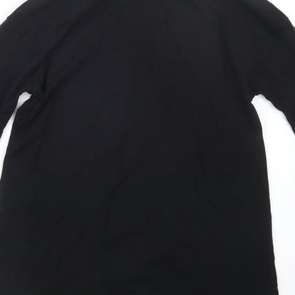 SheIn Girls Black   Basic T-Shirt Size 10 Years