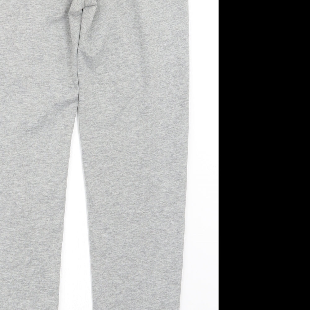 Womens UK Size S Cherry Koko Regular Fit Jogger Grey Trousers