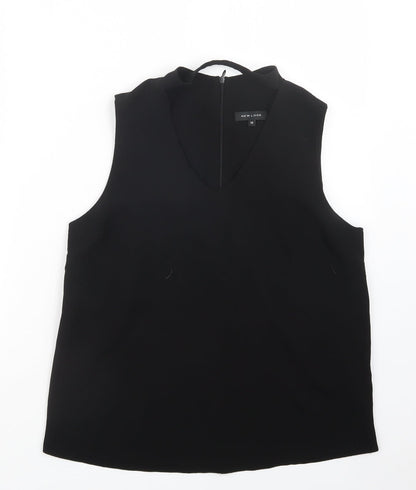 New Look Womens Black   Basic Blouse Size 12