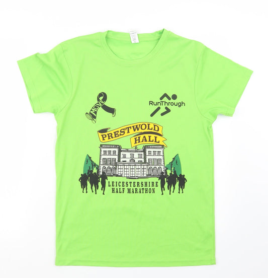 Roly Womens Green   Basic T-Shirt Size 10