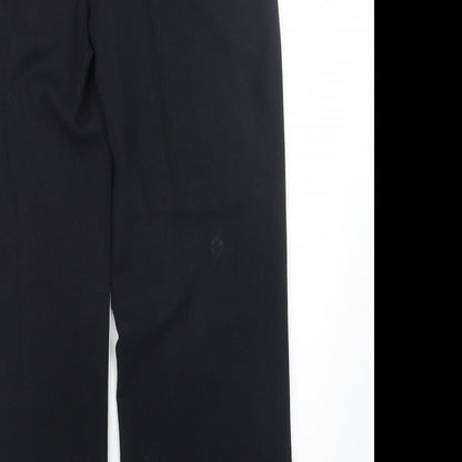 Womens UK Size 14 Marks and Spencer Regular Fit  Black Trousers