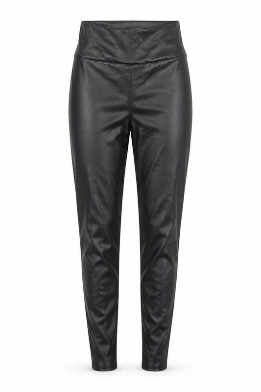 Quiz Womens Black   Trousers  Size 6 L27 in