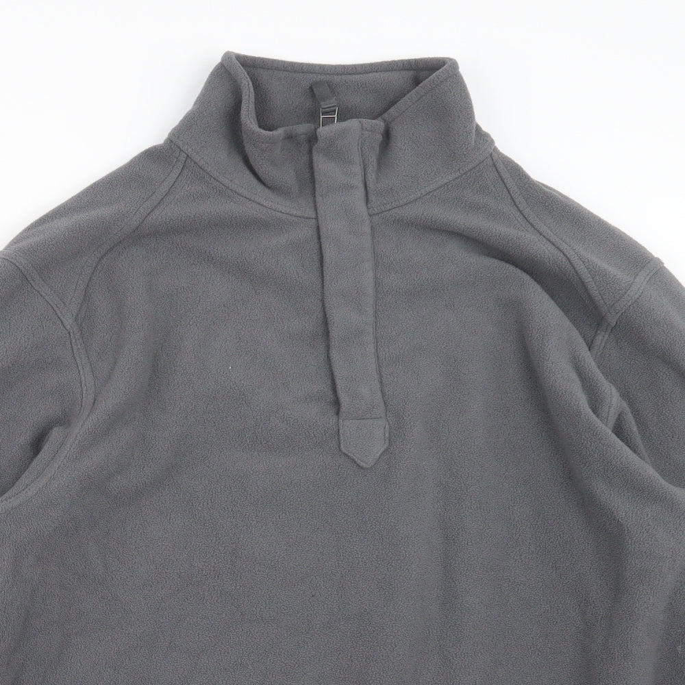 Mens UK Size L Blue Harbour Grey Pullover Sweatshirt