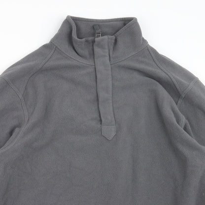 Mens UK Size L Blue Harbour Grey Pullover Sweatshirt