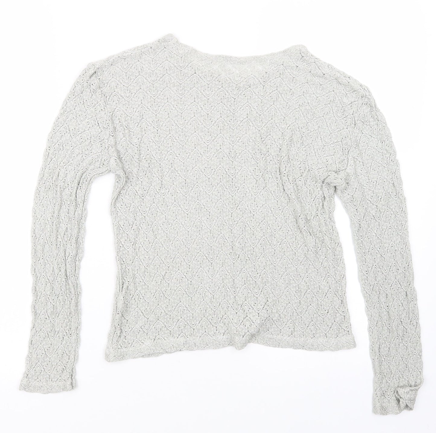 Womens UK Size 14 St Bernard Grey Pullover Jumper