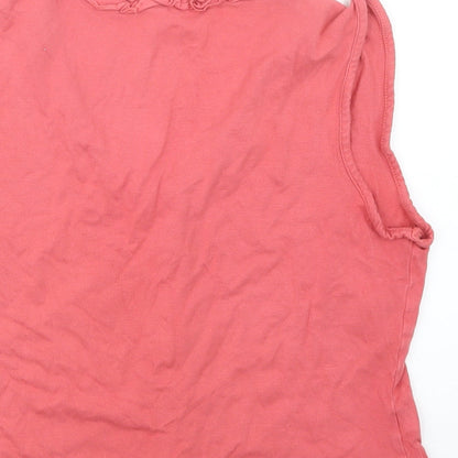 George Womens Pink   Cropped T-Shirt Size 14