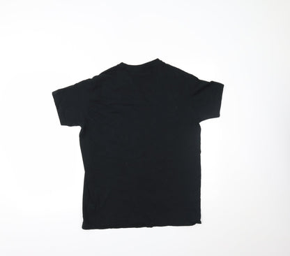 jordi nogues Mens Black    T-Shirt Size S