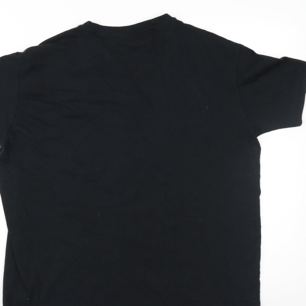 jordi nogues Mens Black    T-Shirt Size S