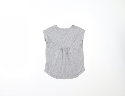 Matalan Girls Grey   Pullover T-Shirt Size 8-9 Years
