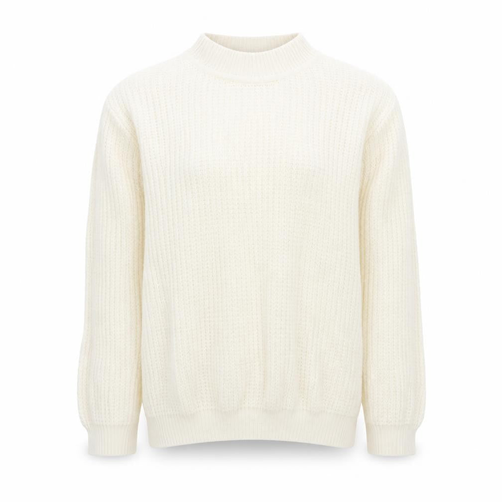 Womens UK Size 12 Damart Ivory Pullover Jumper