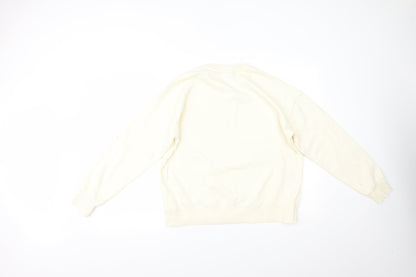 Primark Womens Ivory   Pullover Jumper Size S