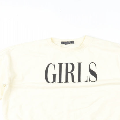 Primark Womens Ivory   Pullover Jumper Size S