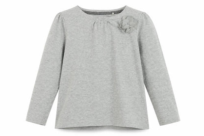 TU Girls Grey   Basic T-Shirt Size 6 Years