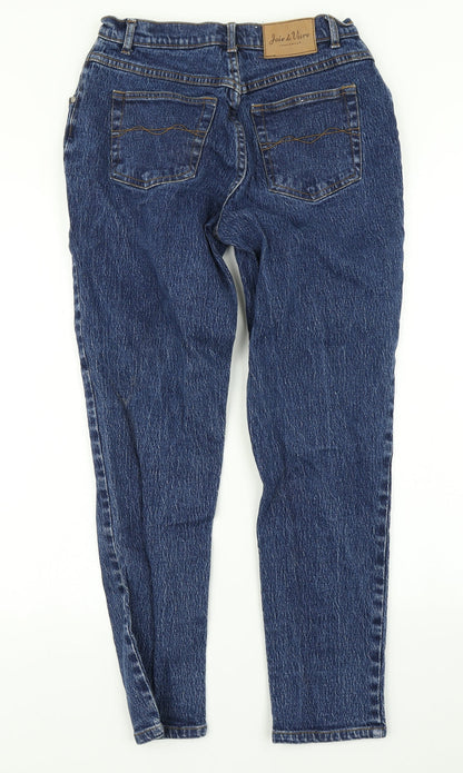 Joie de vivre Womens Blue  Denim Skinny Jeans Size 14 L27 in