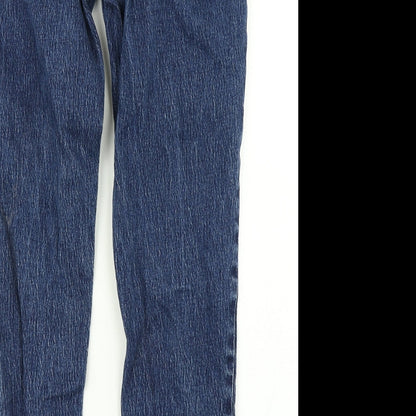 Joie de vivre Womens Blue  Denim Skinny Jeans Size 14 L27 in
