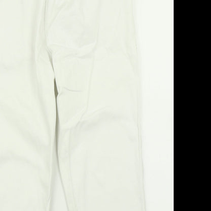 River Island Womens White  Denim Straight Jeans Size 10 L20 in - Paper
