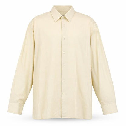 Mens UK Size 16.5 Burlin Beige  Button-Up Long Sleeve Casual Shirt