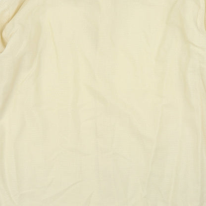 Mens UK Size 16.5 Burlin Beige  Button-Up Long Sleeve Casual Shirt