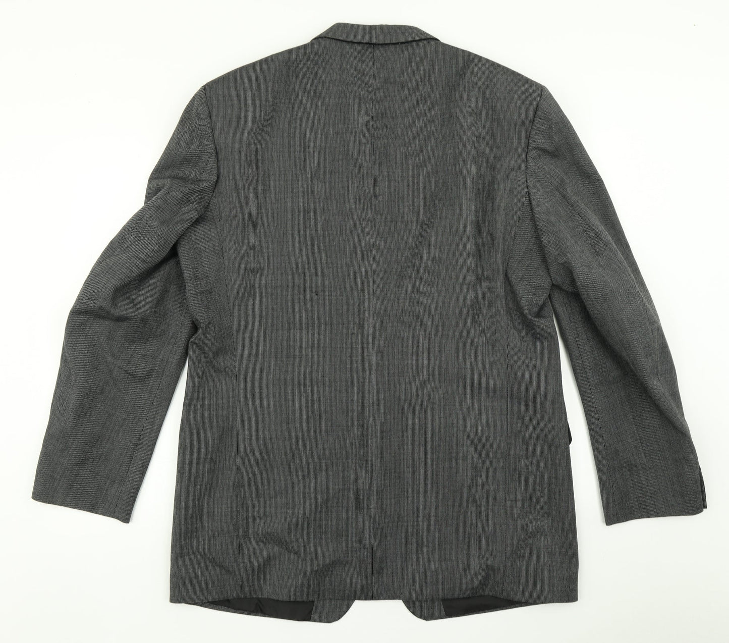 Mens UK Size 40 Preworn Regular Grey Suit Jacket