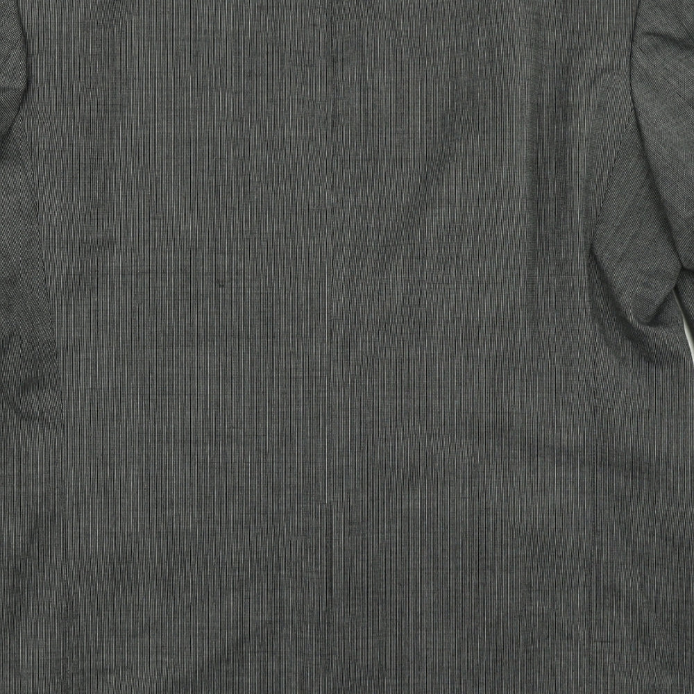 Mens UK Size 40 Preworn Regular Grey Suit Jacket