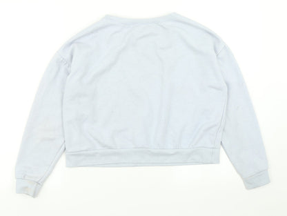 915 Generation Girls Black   Pullover Sweatshirt Size 12-13 Years  - cropped