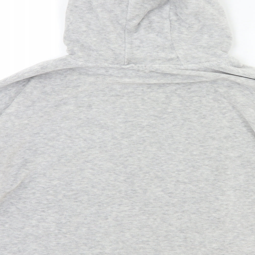 Marks and Spencer Girls Grey   Pullover Hoodie Size 14 Years