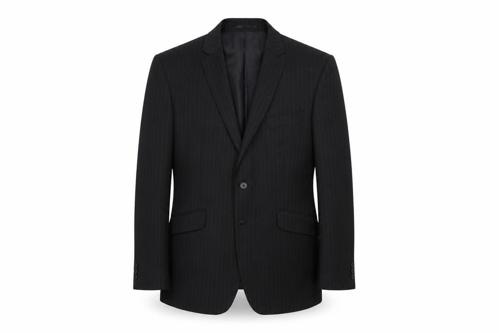 Mens UK Size 40 Burton Regular Black Suit Jacket