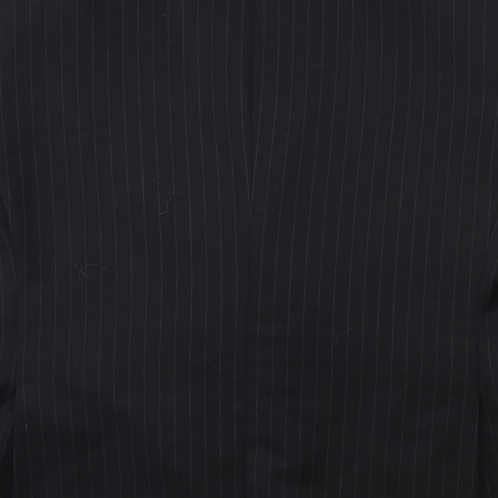Mens UK Size 40 Burton Regular Black Suit Jacket