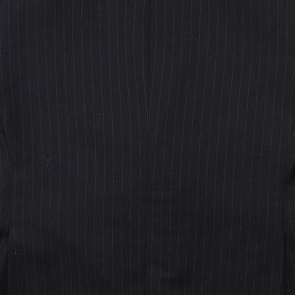 Mens UK Size 40 Burton Regular Black Suit Jacket