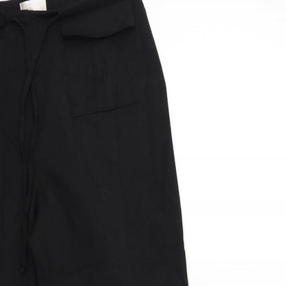 For Women Womens Black   Trousers  Size 12 L22 in