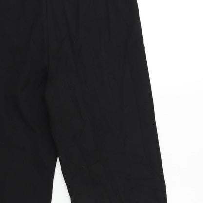 For Women Womens Black   Trousers  Size 12 L22 in