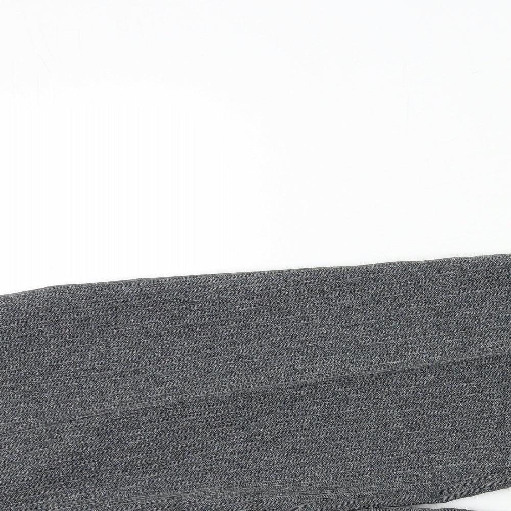 Womens UK Size 10 Marks and Spencer Regular Fit  Grey Trousers