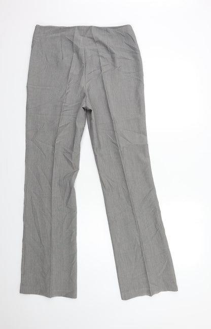 Womens UK Size 30 in Preworn Regular Fit  Grey Trousers