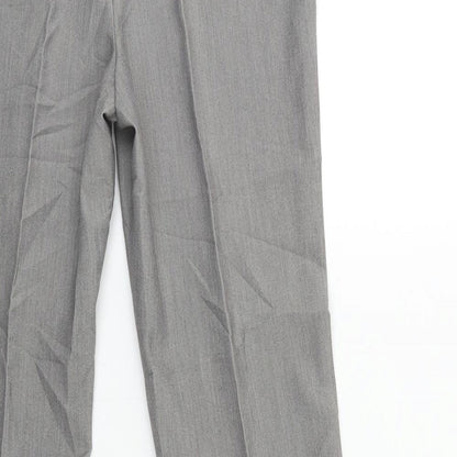 Womens UK Size 30 in Preworn Regular Fit  Grey Trousers