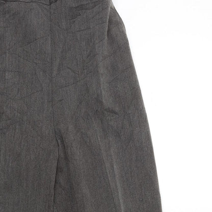 Womens UK Size 18 Preworn Regular Fit  Grey Trousers