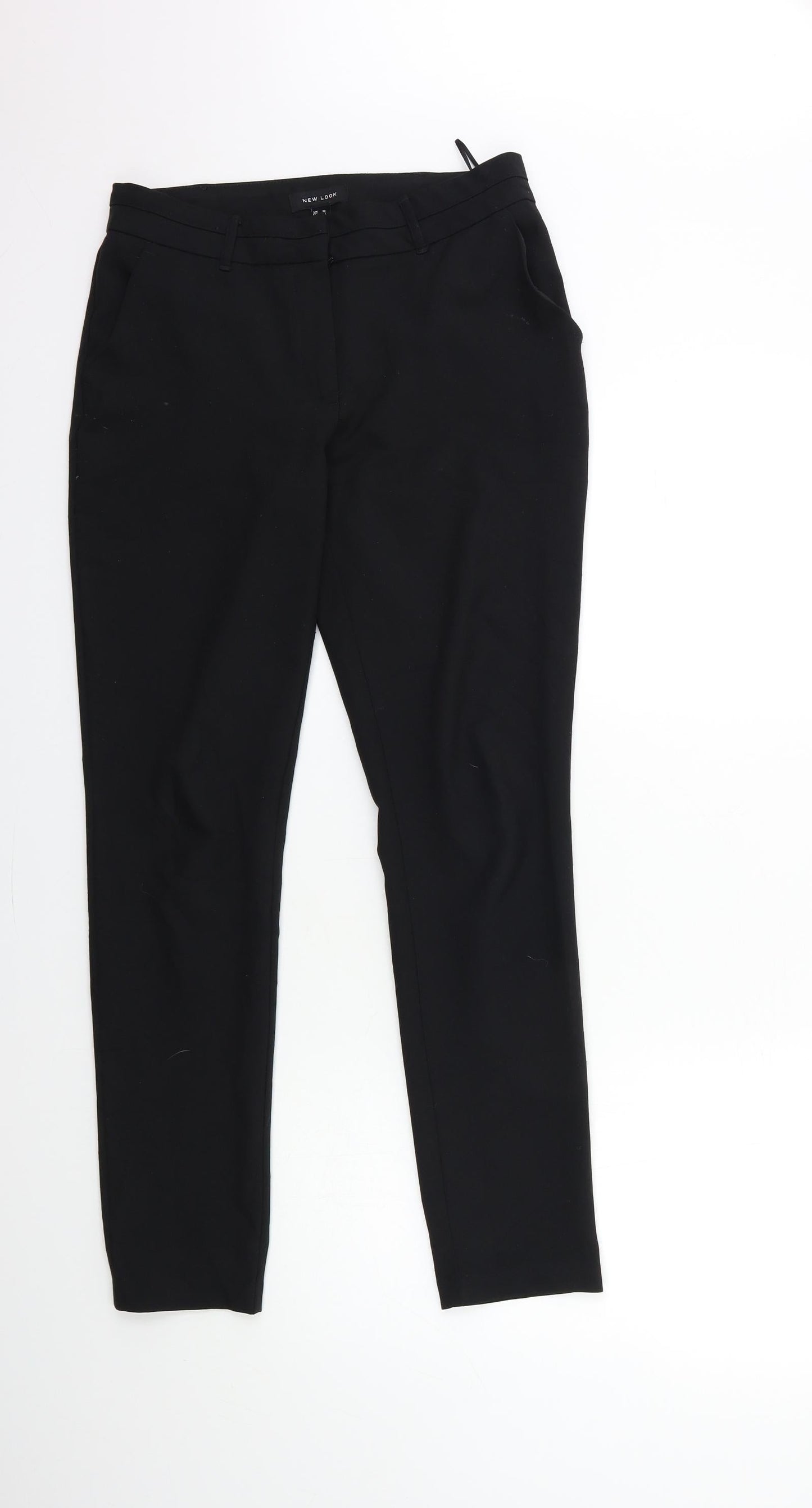 New Look Womens Black   Trousers  Size 10 L30 in