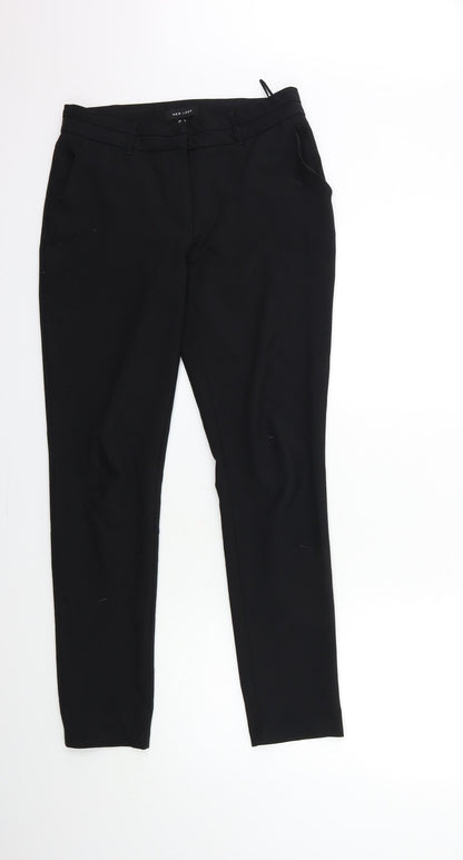 New Look Womens Black   Trousers  Size 10 L30 in