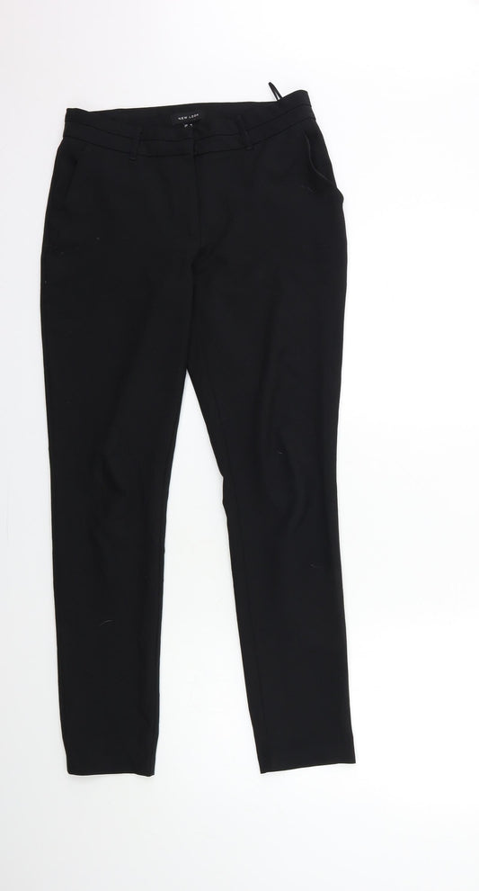 New Look Womens Black   Trousers  Size 10 L30 in