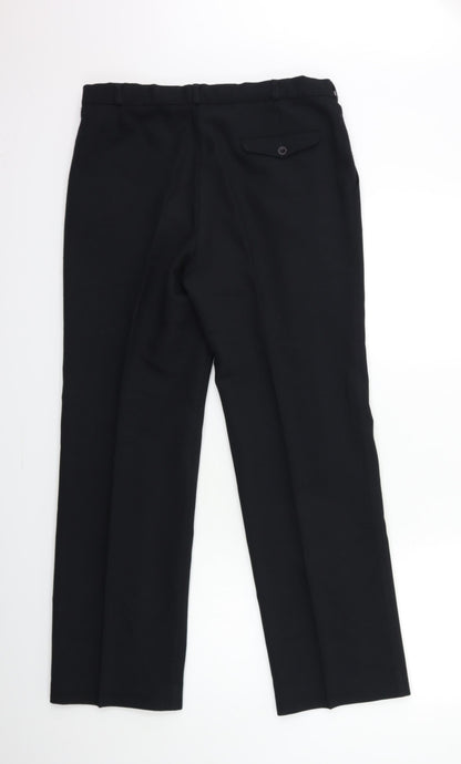 St Michael  Womens Black   Trousers  Size 34 in L31 in