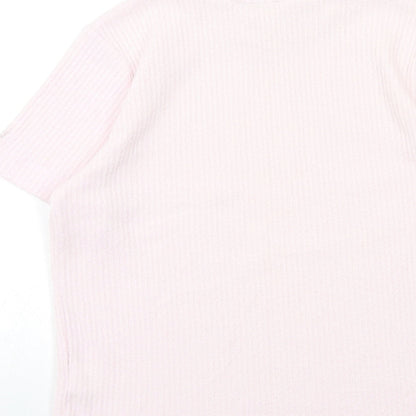 DASH Womens Pink  Knit Pullover Jumper Size 12