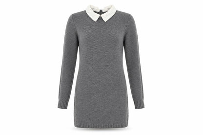 Atmosphere Womens Grey  Knit Jumper Dress  Size 8