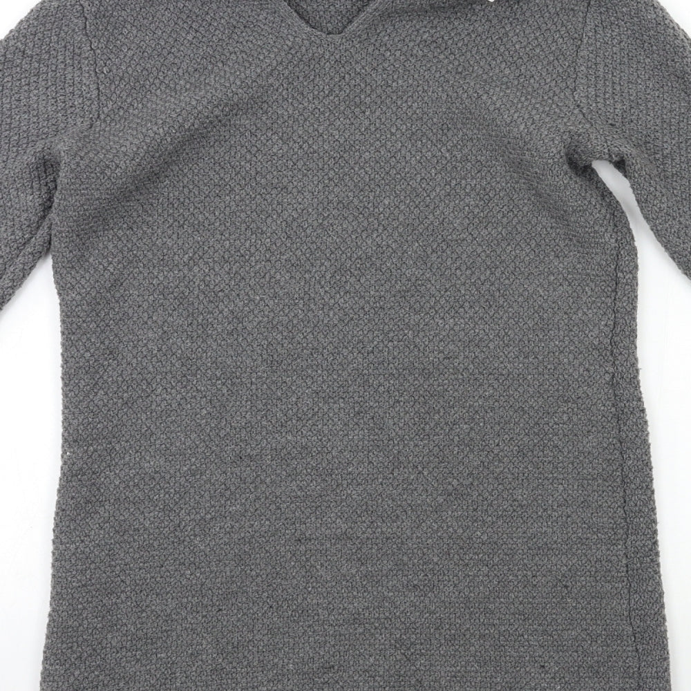 Atmosphere Womens Grey  Knit Jumper Dress  Size 8