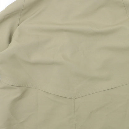Womens UK Size 16 DAVID BARRY Green Overcoat